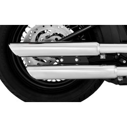 Vance & Hines 3 Inch Twin Slash Slip-On Dual Exhaust For Harley Blackline 16847 Black