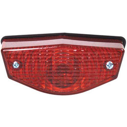 Red Chris Products Taillight Assembly With Lens