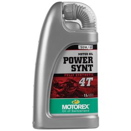 Motorex Power Synt 4T Full Synthetic Oil For 4-Stroke Engines 10W60 1 Liter