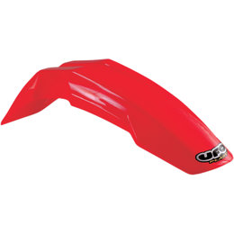UFO Plastic Supermoto Spade Front Fender Universal CR Red PA01029-070
