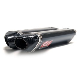 Carbon Fiber Sleeve Muffler With Carbon Fiber Tip Yoshimura Trc Dual Slip-on Mufflers Stainless Carbon For Yamaha Yzf-r1 2007-2008