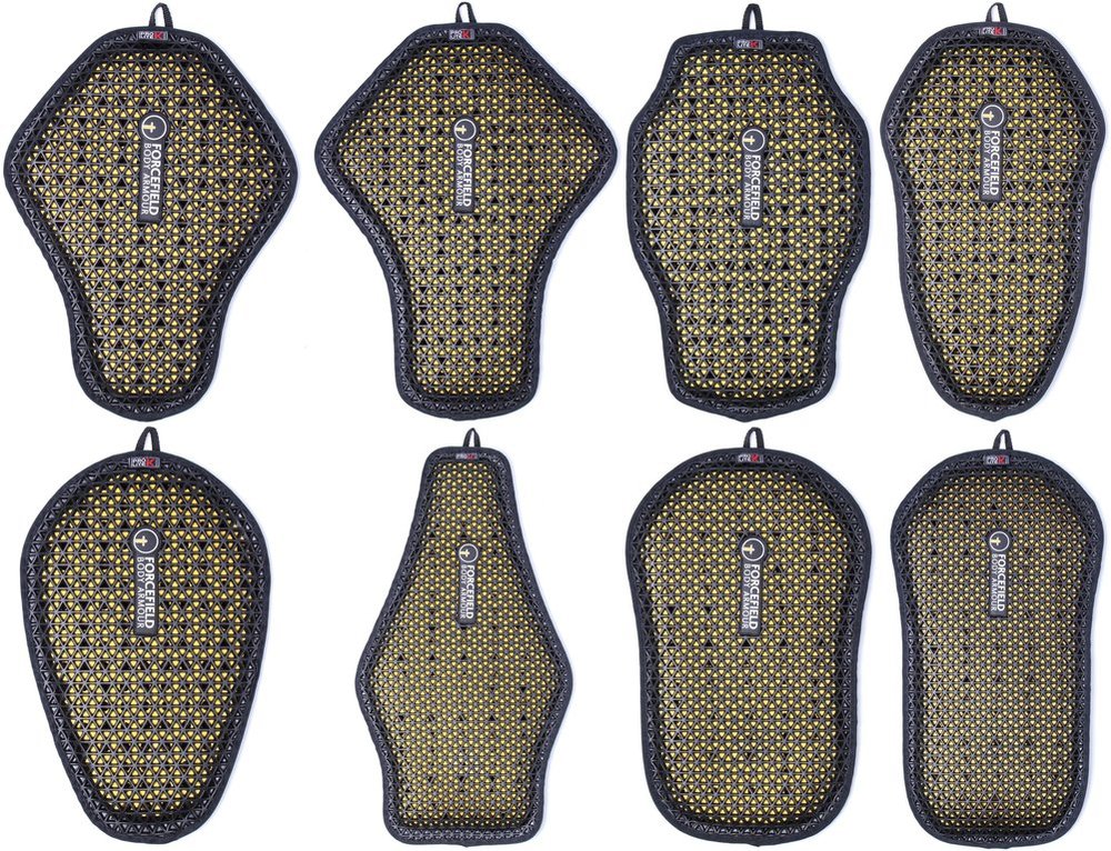 Forcefield Body Armour Pro Lite K Back Insert Black/Yellow 003 