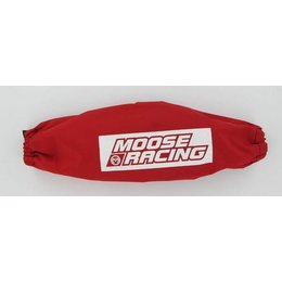 Moose Racing Mud Shock Covers Red 9-1/2 X 12-1/2