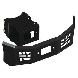 KFI ATV Winch Mounting Kit For KFI/WARN Winches For Polaris Black 101180 Black