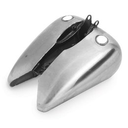 Steel Bikers Choice Flatside Stretched Gas Tank For Harley Softail
