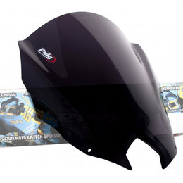 Dark Smoke Puig Race Windscreen For Yamaha Fz6r 09-10