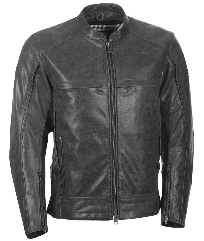 $399.95 Highway 21 Mens Gunner Armored Leather Jacket #974709
