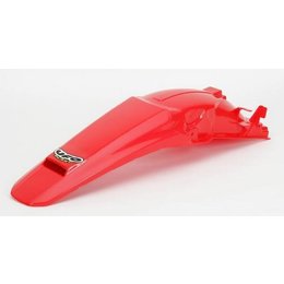 UFO Plastics Enduro Rear Fender Red For Honda CRF 250X 04-09