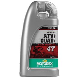 Motorex ATV/Quad Racing 4T Full Synthetic Oil For 4-Stroke Engines 10W50 1 Liter