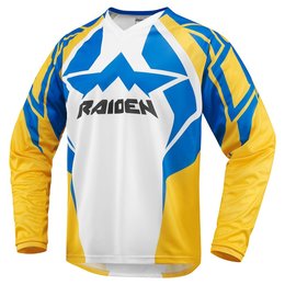 Icon Mens Raiden Arakis Adventure Touring/MX/Offroad Riding Jersey 2015 White