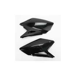 UFO Plastics Side Panels Black For Suzuki RM-Z250 07-09