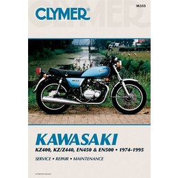 Clymer Repair Manual For Kawasaki KZ400/440 EN450/500 74-95