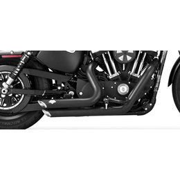 Vance & Hines Shortshots Staggered Dual Exhaust For Harley Sportster 47229 Red
