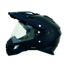 Flat Black Afx Mens Fx-41ds Fx41 Ds Dual Sport Helmet