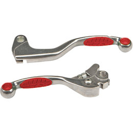 Fly Racing OEM Grip Lever Set For Honda Red 567-20112 Red