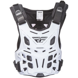 Fly Racing Revel Race CE Rated Roost Guard Chest Protector White