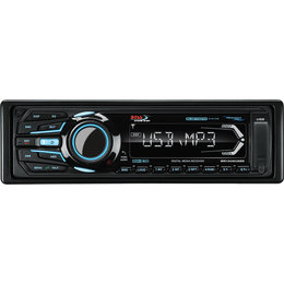 Boss Audio Systems In-Dash Bluetooth Multimedia Receiver With Detachable Front