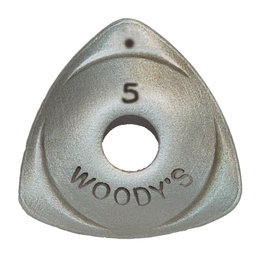 Woody's Triangle Digger Support Plate Aluminum 48-Pack AWT-3775 Unpainted