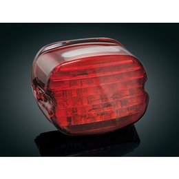 Red Kuryakyn Led Taillight Conversion Low Profile For Hd Flh Flt Fld 2005-2012