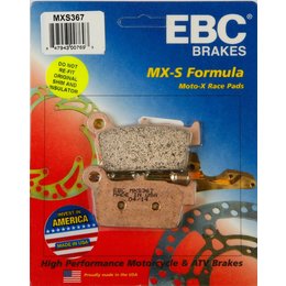 EBC Moto-X Race Rear Brake Pads Single Set For Beta Kawasaki TM Yamaha MXS367