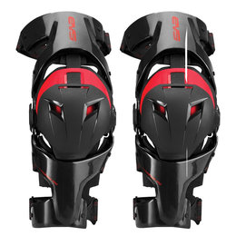 Black, Red Evs Web Pro Knee Braces 2014 Pair Black Red