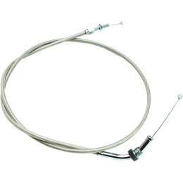 Motion Pro Armor Coat Clutch Cable +8 For Kawasaki Vulcan 2000 2006-10 63-0373 Silver