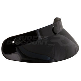 GMax 3 Snap Bubble Visor For Open Face Helmet