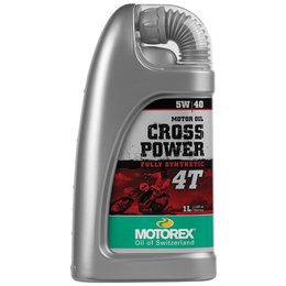 Motorex Cross Power 4T Full Synthetic Oil For 4-Stroke Engines 5W40 1 Liter