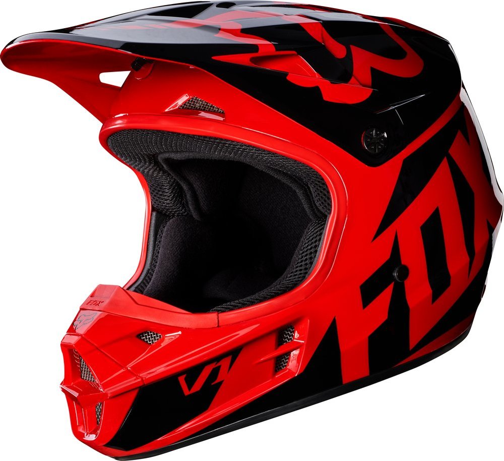 $169.95 Fox Racing Mens V1 Race DOT Approved Motocross MX #995620