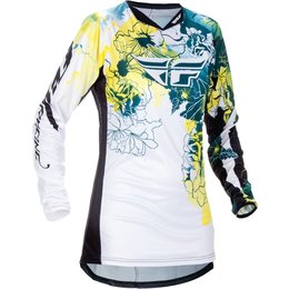 Fly Racing Womens MX Offroad Kinetic Jersey Blue