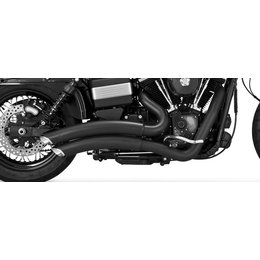 Vance & Hines Super Radius 2 Into 2 Dual Exhaust System For Harley Dyna 46053