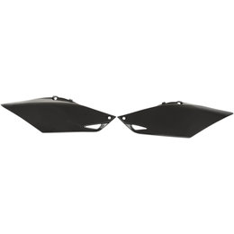 UFO Plastic Side Panels For Honda CRF250R 2014-2016 Black HO04669-001
