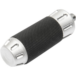 Drag Specialties Cobra Shot-Peened Brake/Shift Toe Peg Each For Harley 1603-0288 Metallic