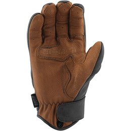Speed & Strength Mens The Quick And The Dead Leather Riding Glove Black