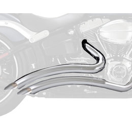Vance & Hines Big Radius 2 Into 2 Dual Exhaust For Harley Breakout 26065