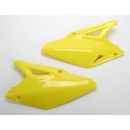 UFO Plastics Side Panels Yellow For Suzuki RM-Z450 08-09