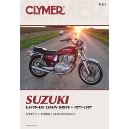 Clymer Repair Manual For Suzuki GS400 GS450 Chain 77-87
