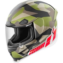 Icon Airframe Pro Deployed Full Face Helmet Green
