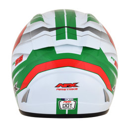 AFX Limited Edition FX-95 FX95 Airstrike Full Face Helmet White