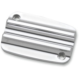 Covingtons Finned Clutch Master Cylinder Cover Harley Milwaukee 8 Chrome C1177-C Unpainted
