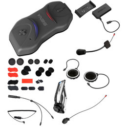 Sena 10R Single Bluetooth Communication System With Handlebar Remote 10R-10 Black