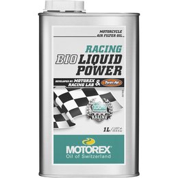 Motorex Racing Bio Liquid Power For Reusable Air Filters 1 Liter
