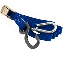 Bikemaster Carbineer Soft Hook Tiedowns Blue