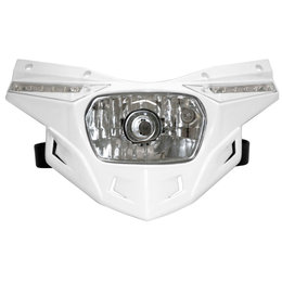 UFO Plastic Stealth Headlight Universal White PF01715-041