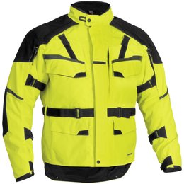 Day Glo Yellow Firstgear Jaunt T2 Textile Jacket Tall
