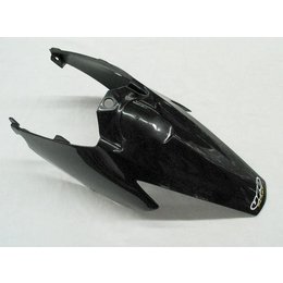 UFO Plastics Rear Fender W/Panels Black KTM 85 SX 04-08