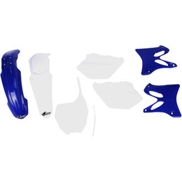 UFO Plastics Complete Plastic Body Kit For Yamaha YZ250/Team Yamaha YAKIT315-999 White