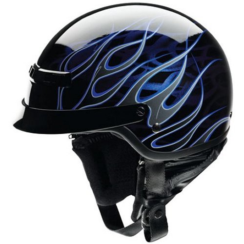 Z1R Adult Solid Drifter Street Motorcycle Half 1/2 Helmet All Colors XXS-2XL 