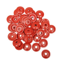 Woody's Round Digger Snowmobile Support Plate 48-Pack Red AWA-3790 Red