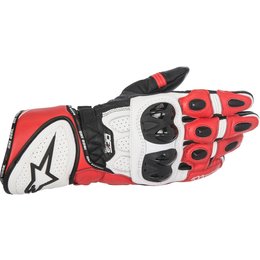 Alpinestars Mens GP Plus R Leather Riding Gloves Red